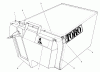 Toro 20474 - Super Recycler Lawnmower, 1996 (6900001-6999999) Listas de piezas de repuesto y dibujos BAG ASSEMBLY PART NO. 11-0189