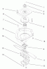 Toro 20475 - Lawnmower, 1996 (6900001-6999999) Listas de piezas de repuesto y dibujos BLADE BRAKE CLUTCH ASSEMBLY