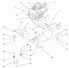 Toro 20476 - Lawnmower, 1996 (6900001-6999999) Listas de piezas de repuesto y dibujos ENGINE ASSEMBLY