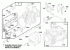 Toro 20475 - Lawnmower, 1996 (6900001-6999999) Listas de piezas de repuesto y dibujos ENGINE GTS 150 (MODEL NO. 20475 ONLY) #1