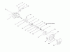 Toro 20479 - Super Recycler Lawnmower, 1997 (7900001-7999999) Listas de piezas de repuesto y dibujos REAR AXLE ASSEMBLY