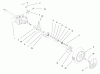 Toro 20480 - Super Recycler Lawnmower, 1997 (7900001-7999999) Listas de piezas de repuesto y dibujos REAR AXLE ASSEMBLY