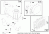 Toro 20481 - Super Recycler Lawn Mower, 1997 (7900001-7999999) Listas de piezas de repuesto y dibujos ENGINE GTS 150 #7
