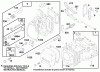 Toro 20483 - Lawnmower, 1997 (790000001-799999999) Listas de piezas de repuesto y dibujos ENGINE GTS 150 (MODEL NO. 20483 ONLY) #1