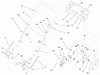 Toro 20483 - Lawnmower, 1997 (790000001-799999999) Listas de piezas de repuesto y dibujos HANDLE ASSEMBLY (MODEL NO. 20482 ONLY)