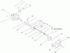 Toro 20487 (SR-21OSBB) - Super Recycler Mower, SR-21OSBB, 1998 (8900001-8999999) Listas de piezas de repuesto y dibujos REAR AXLE ASSEMBLY