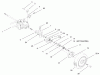 Toro 20487 (SR-21OSBB) - Super Recycler Mower, SR-21OSBB, 1999 (9900001-9999999) Listas de piezas de repuesto y dibujos REAR AXLE ASSEMBLY