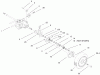 Toro 20488 (SR-21OSE) - Super Recycler Mower, SR-21OSE, 1998 (8900001-8999999) Listas de piezas de repuesto y dibujos REAR AXLE ASSEMBLY