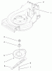 Toro 20489 (V-21S) - Vacu-Power Mower, V-21S, 1998 (8900001-8999999) Listas de piezas de repuesto y dibujos BLADE & SHIELD ASSEMBLY