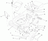 Toro 20489 (V-21S) - Vacu-Power Mower, V-21S, 1998 (8900001-8999999) Listas de piezas de repuesto y dibujos HOUSING ASSEMBLY