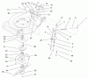 Toro 20490 (V-21SB) - Vacu-Power Mower, V-21SB, 1998 (8900001-8999999) Listas de piezas de repuesto y dibujos BLADE BRAKE CLUTCH ASSEMBLY