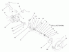 Toro 20490 (V-21SB) - Vacu-Power Mower, V-21SB, 1998 (8900001-8999999) Listas de piezas de repuesto y dibujos REAR AXLE ASSEMBLY