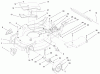 Toro 20494 (SR-21S) - Super Recycler Mower, SR-21S, 1998 (8900001-8999999) Listas de piezas de repuesto y dibujos HOUSING ASSEMBLY