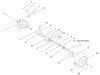 Toro 20495 (SR-21SE) - Super Recycler Mower, SR-21SE, 1998 (8900001-8999999) Listas de piezas de repuesto y dibujos REAR AXLE ASSEMBLY