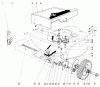 Toro 20506 - Lawnmower, 1976 (6000001-6999999) Listas de piezas de repuesto y dibujos FRONT WHEEL AND PIVOT ARM ASSEMBLY (MODEL 20506 & 20696)