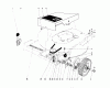 Toro 20517 - Lawnmower, 1977 (7000001-7999999) Listas de piezas de repuesto y dibujos FRONT WHEEL AND PIVOT ARM ASSEMBLY