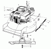 Toro 20522C - Lawnmower, 1986 (6000001-6999999) Listas de piezas de repuesto y dibujos ENGINE ASSEMBLY #1