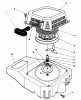 Toro 20522C - Lawnmower, 1986 (6000001-6999999) Listas de piezas de repuesto y dibujos RECOIL ASSEMBLY