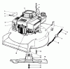 Toro 20522C - Lawnmower, 1987 (7000001-7999999) Listas de piezas de repuesto y dibujos ENGINE ASSEMBLY (ENGINE MODEL NO. VMG6) #1