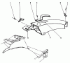 Toro 20522C - Lawnmower, 1987 (7000001-7999999) Listas de piezas de repuesto y dibujos SIDE DISCHARGE CHUTE MODEL NO. 59110 (OPTIONAL)