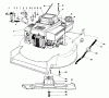 Toro 20526 - Lawnmower, 1986 (6000001-6999999) Listas de piezas de repuesto y dibujos ENGINE ASSEMBLY #1