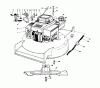 Toro 20526 - Lawnmower, 1988 (8000001-8999999) Listas de piezas de repuesto y dibujos ENGINE ASSEMBLY