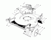 Toro 20526 - Lawnmower, 1988 (8000001-8999999) Listas de piezas de repuesto y dibujos HOUSING ASSEMBLY