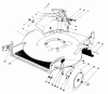 Toro 20526C - Lawnmower, 1987 (7000001-7999999) Listas de piezas de repuesto y dibujos HOUSING ASSEMBLY