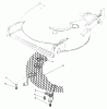 Toro 20526C - Lawnmower, 1987 (7000001-7999999) Listas de piezas de repuesto y dibujos LEAF SHREDDER KIT MODEL NO. 59157 (OPTIONAL)