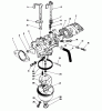 Toro 20526C - Lawnmower, 1988 (8000001-8999999) Listas de piezas de repuesto y dibujos CARBURETOR ASSEMBLY (MODEL NO. VMH7)