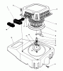 Toro 20526C - Lawnmower, 1988 (8000001-8999999) Listas de piezas de repuesto y dibujos RECOIL ASSEMBLY (MODEL NO. VMH7)