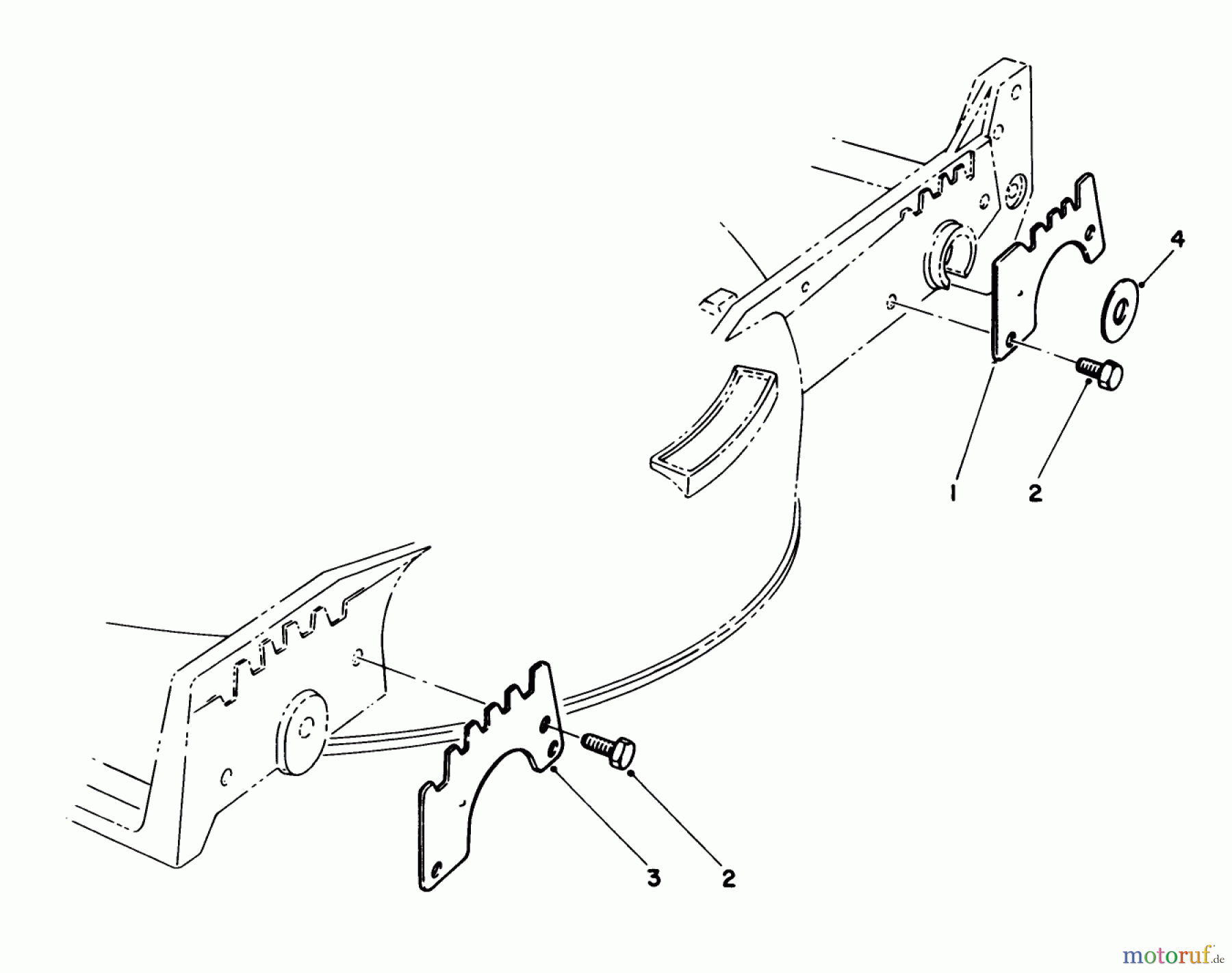  Toro Neu Mowers, Walk-Behind Seite 1 20526C - Toro Lawnmower, 1988 (8000001-8999999) WEAR PLATE KIT NO. 49-4080 (OPTIONAL)