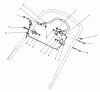 Toro 20526C - Lawnmower, 1989 (9000001-9999999) Listas de piezas de repuesto y dibujos CONTROL ASSEMBLY