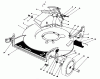 Toro 20531 - Lawnmower, 1988 (8000001-8999999) Listas de piezas de repuesto y dibujos HOUSING ASSEMBLY