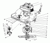 Toro 20532 - Lawnmower, 1989 (9000001-9999999) Listas de piezas de repuesto y dibujos ENGINE AND BLADE BRAKE CLUTCH ASSEMBLY