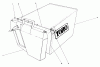 Toro 20532 - Lawnmower, 1989 (9000001-9999999) Listas de piezas de repuesto y dibujos GRASS BAG ASSEMBLY NO. 11-0159
