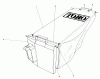 Toro 20560 - Lawnmower, 1983 (3000001-3999999) Listas de piezas de repuesto y dibujos GRASS BAG ASSEMBLY NO. 11-4949