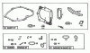 Toro 20561 - Lawnmower, 1990 (0000001-0999999) Listas de piezas de repuesto y dibujos ENGINE MODEL 124702-3115-01 #1