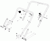 Toro 20561 - Lawnmower, 1990 (0000001-0999999) Listas de piezas de repuesto y dibujos HANDLE ASSEMBLY