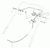 Toro 20561 - Lawnmower, 1990 (0000001-0999999) Listas de piezas de repuesto y dibujos TRACTION CONTROL ASSEMBLY