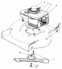 Toro 20563 - Lawnmower, 1990 (0000001-0999999) Listas de piezas de repuesto y dibujos ENGINE ASSEMBLY