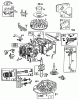 Toro 20563 - Lawnmower, 1990 (0000001-0999999) Listas de piezas de repuesto y dibujos ENGINE BRIGGS & STRATTON MODEL NO. 124702-3115-01 #1