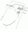 Toro 20563 - Lawnmower, 1990 (0000001-0999999) Listas de piezas de repuesto y dibujos TRACTION CONTROL ASSEMBLY