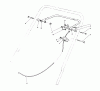 Toro 20563 - Lawnmower, 1991 (1000001-1999999) Listas de piezas de repuesto y dibujos TRACTION CONTROL ASSEMBLY