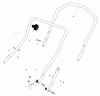 Toro 20570 - Lawnmower, 1985 (5000001-5999999) Listas de piezas de repuesto y dibujos HANDLE ASSEMBLY