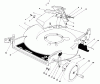 Toro 20570 - Lawnmower, 1984 (4000001-4999999) Listas de piezas de repuesto y dibujos HOUSING ASSEMBLY