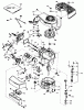 Toro 20574 - Lawnmower, 1984 (4000001-4999999) Listas de piezas de repuesto y dibujos ENGINE TECUMSEH MODEL NO. TNT 100-10084E