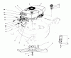 Toro 20574 - Lawnmower, 1987 (7000001-7999999) Listas de piezas de repuesto y dibujos ENGINE ASSEMBLY