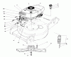 Toro 20574 - Lawnmower, 1988 (8000001-8999999) Listas de piezas de repuesto y dibujos ENGINE ASSEMBLY