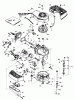 Toro 20574 - Lawnmower, 1988 (8000001-8999999) Listas de piezas de repuesto y dibujos ENGINE TECUMSEH MODEL NO. TNT 100-10097F